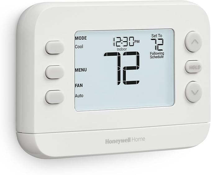 New! Honeywell Home Programmable Thermostat, Single-Stage, 1 Heat/1 Cool - Image 2