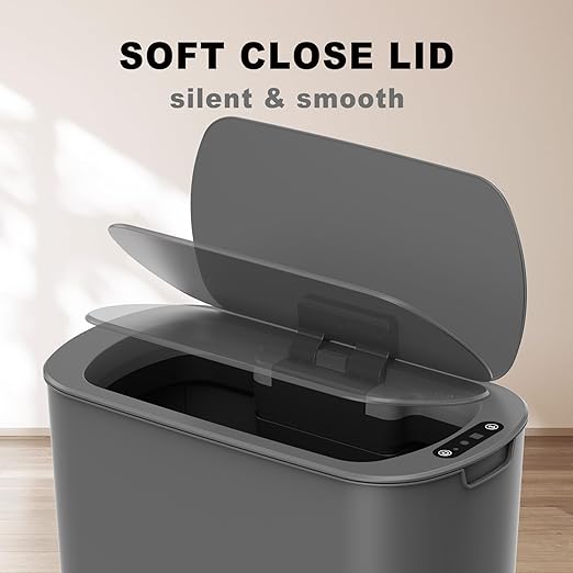 Cesun 5 Gallon Automatic Bathroom Trash Can, Touchless Motion Sensor Garbage Can - Image 9