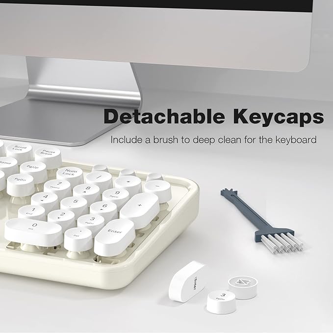 MOFII Wireless Keyboard and Mouse Combo, Computer Full Size 2.4G Plug and Play - Image 5