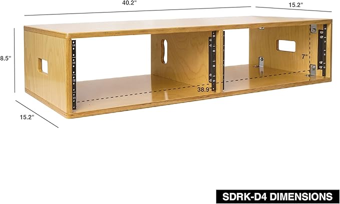 Sound Town DIY 2 x 4U Studio Rack - Image 4