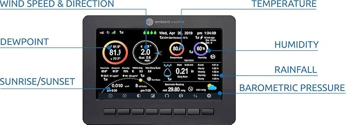 Ambient Weather WS-5050 Ultrasonic Smart Weather Station - Image 3