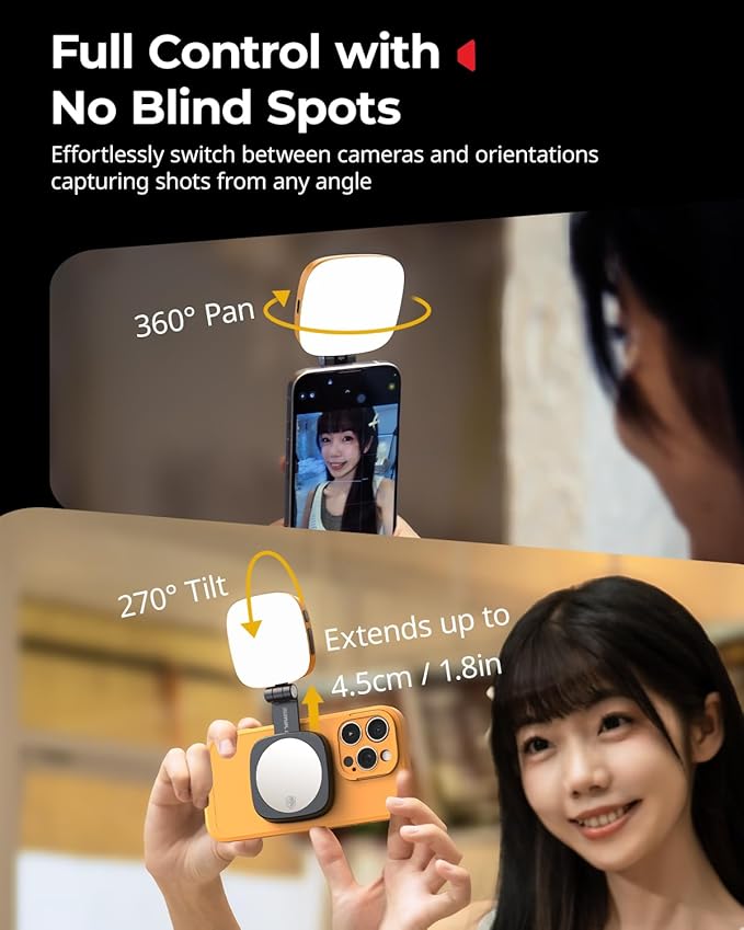 SmallRig Magnetic Selfie Light for iPhone, Phone Light - Image 5