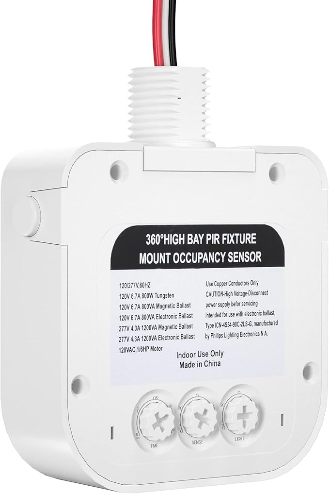 EverElectrix 50 Pack Ceiling Occupancy Motion Sensor, Passive Infrared - Image 5