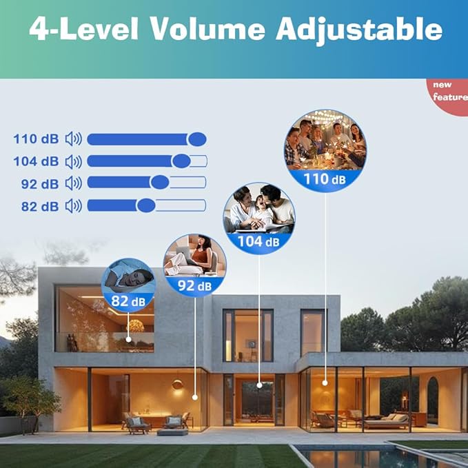 HENDUN Upgraded Door Alarm for Home Security, Pool Alarm for Kids Safety - Image 5