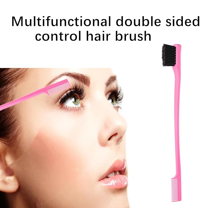 6Pack Double Sided Edge Control Hair Brush Professional Edge Control Hair Brush - Image 5