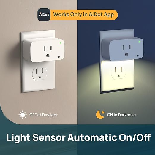 Linkind Matter Smart Plug with LED Night Light, Work with Alexa, Apple Home - Image 7