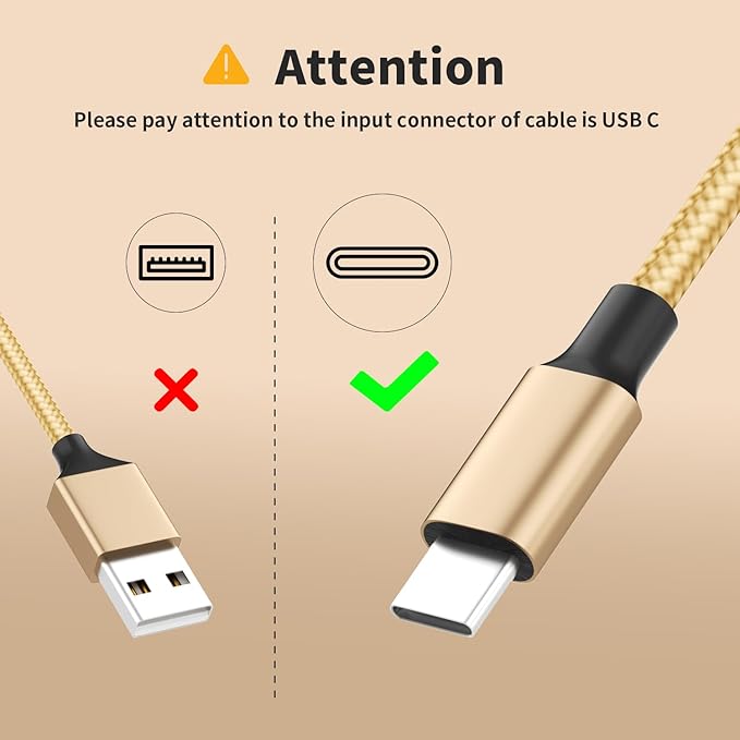 IDISON USB C Multi Charging Cable, 3 in 1 Charging Cable Nylon Braided USB-C - Image 7