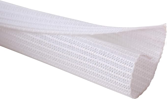 Alex Tech 10ft - 1/4 inch Cord Protector Wire Loom Tubing Cable Sleeve Split by AlexTech