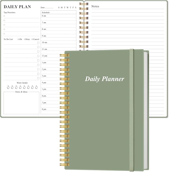 Daily Planner Undated by Heveboik