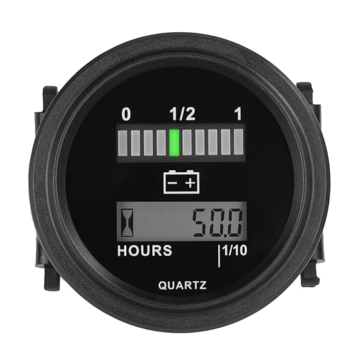 Jayron Lead Acid Battery Indicator Meter Gauge Battery Capacity Meter by NInE-ROnG