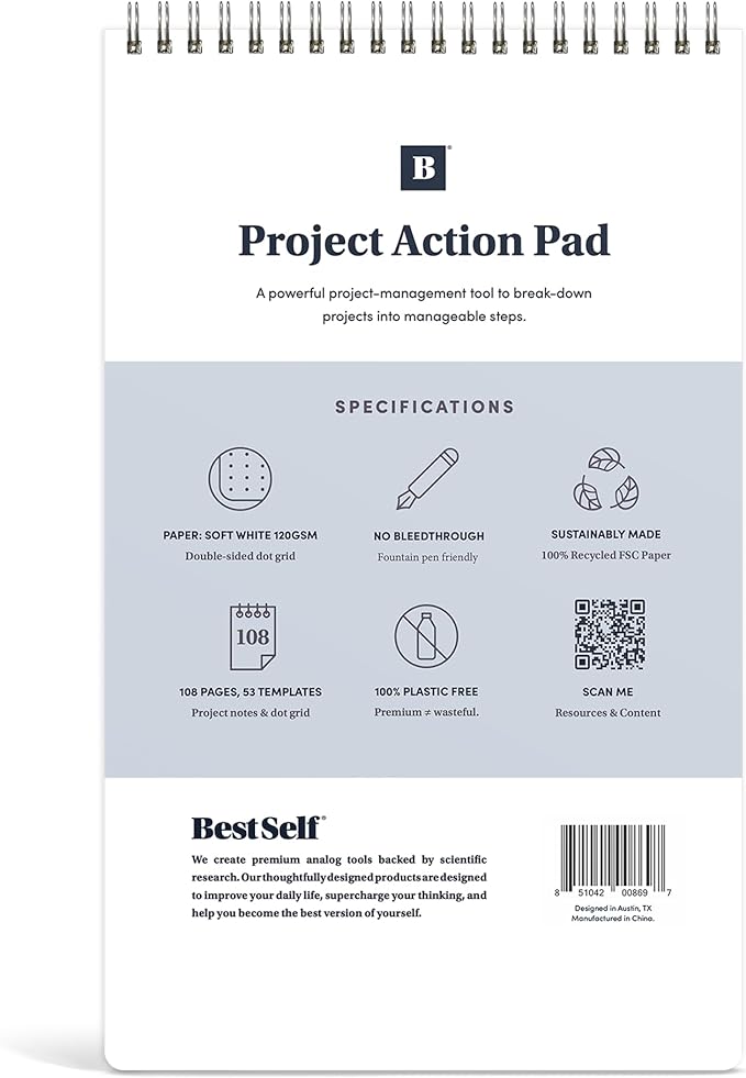 BestSelf Project Action Pad - Image 4