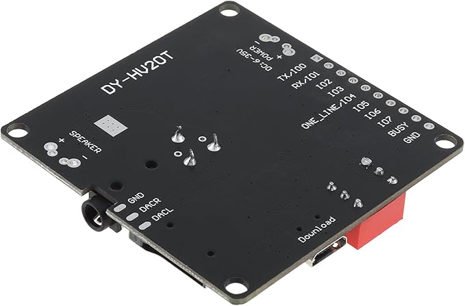 DiGiYes 20W Voice Playback Module DC 6-35V 24-bit DAC Output Support TF Card - Image 6