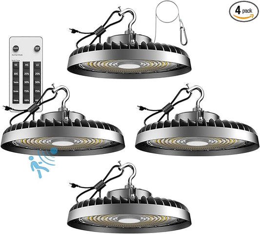 Lightdot Smart 250W High Bay LED Shop Lights 37, 500LM High Bay Lights by LightdotLighting