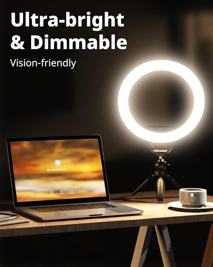 UBeesize 12" Desk Ring Light - Image 4