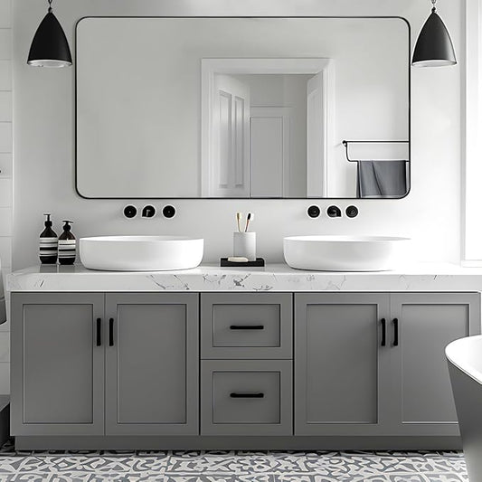 ANDY STAR Black Bathroom Mirrors by ANDYSTAR