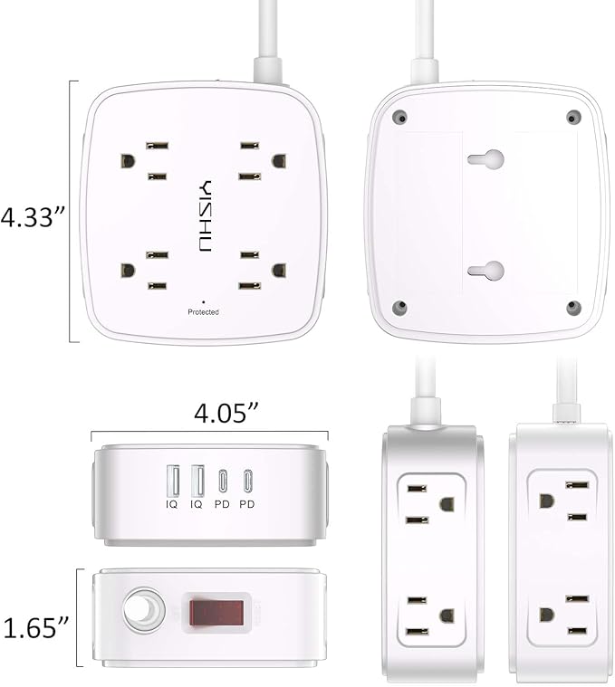 Surge Protector Power Strip - Image 7