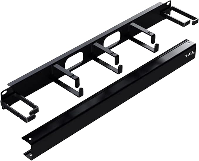 ICC 1U Ring Cable Manager Panel by ICC