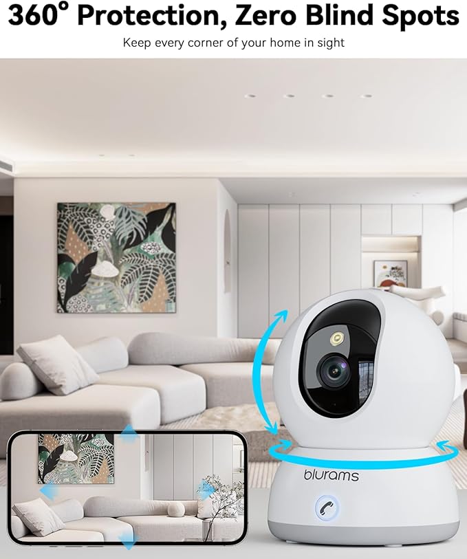 blurams Cameras for Home Security, 2K Pet Camera - Image 4