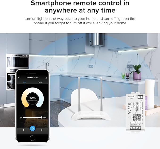 BTF-LIGHTING RF 2.4GHz Wireless Remote RC08RFB & C02W Dual White 2.4GHz Tuya - Image 4
