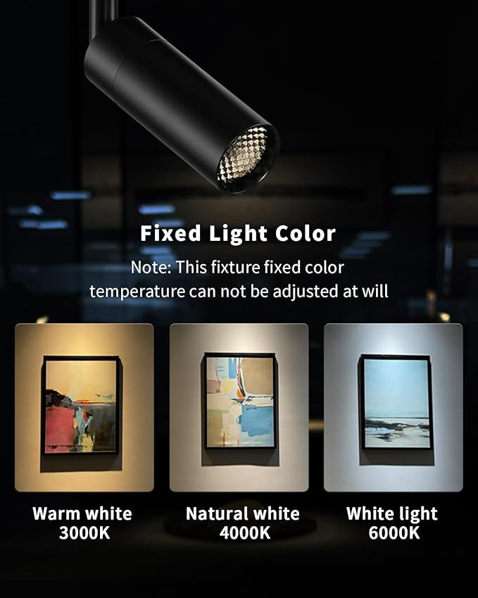 Gpaillumic Led Modern Directional Spotlight, Zoomable Monopoint Ceiling Spot - Image 8
