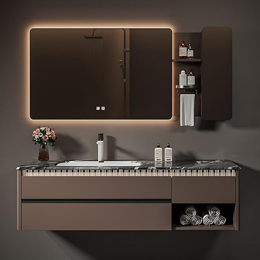 Modern Bathroom Vanity by Genpai