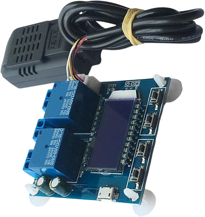 Double Output Digital Display Temperature Humidity Control Module Easy Read -20 - Image 8