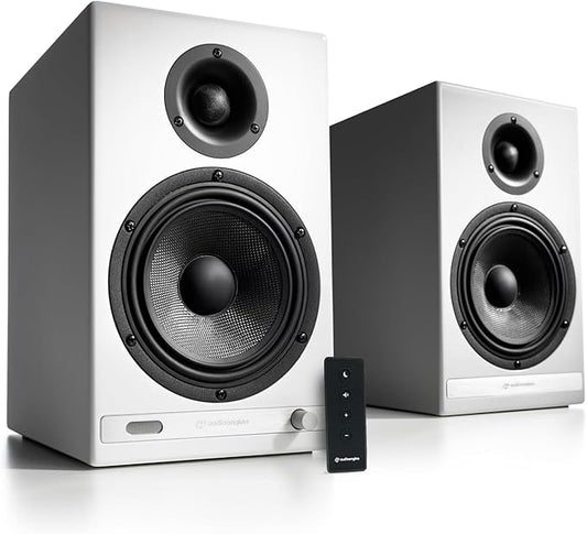 Audioengine HD6 Premium Powered Bookshelf Speakers | 150W Audiophile-Grade by Audioengine