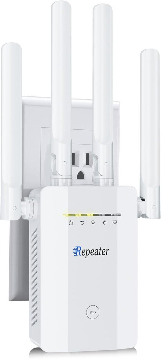 2026 New WiFi Extender Signal Booster, Long Range up to 13355Sq.ft, Wireless by Paleoer