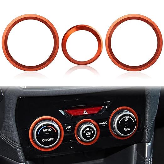 Auovo AC Climate Control Knob Outer Ring Covers Accessories by Auovo