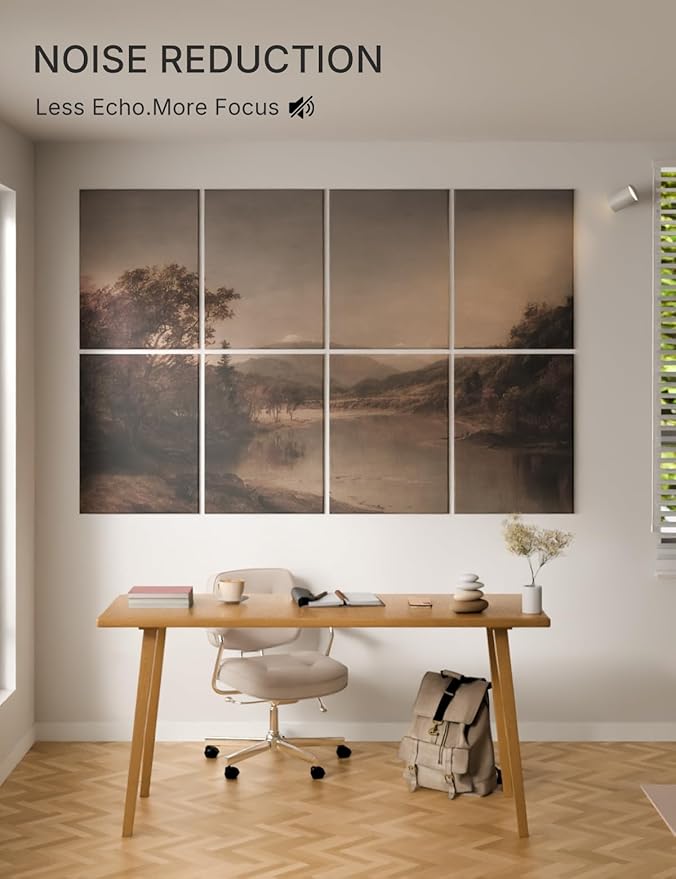 Wall Art Acoustic Panels, Decorative Sound Absorbing Panels - Image 2