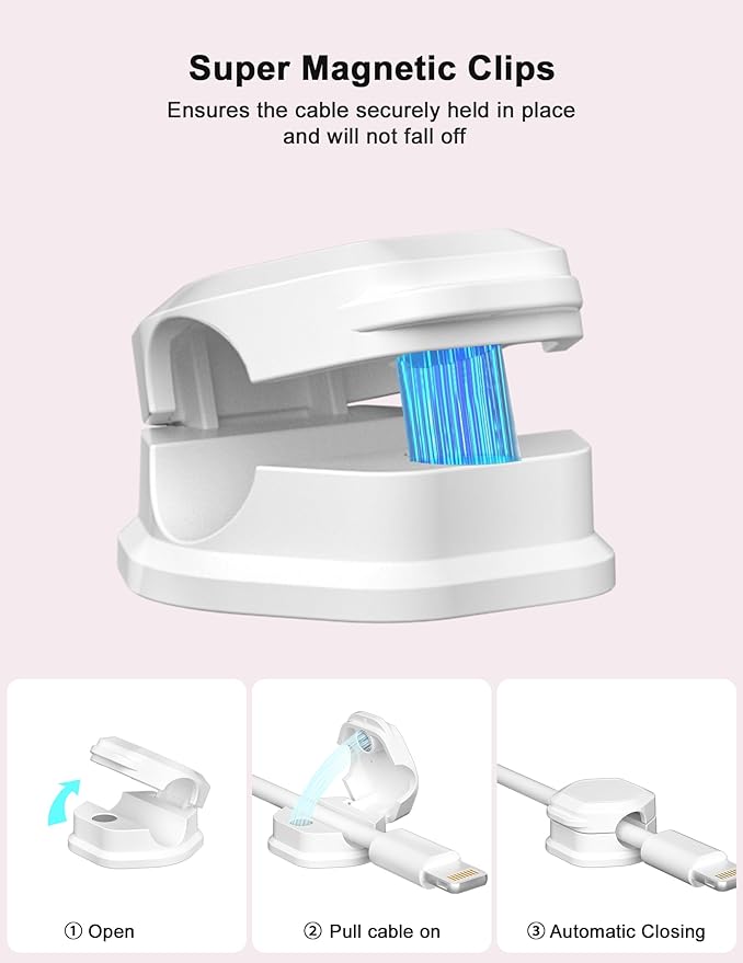 Cord Holder - Cable Clips - Cord Organizer - Image 5