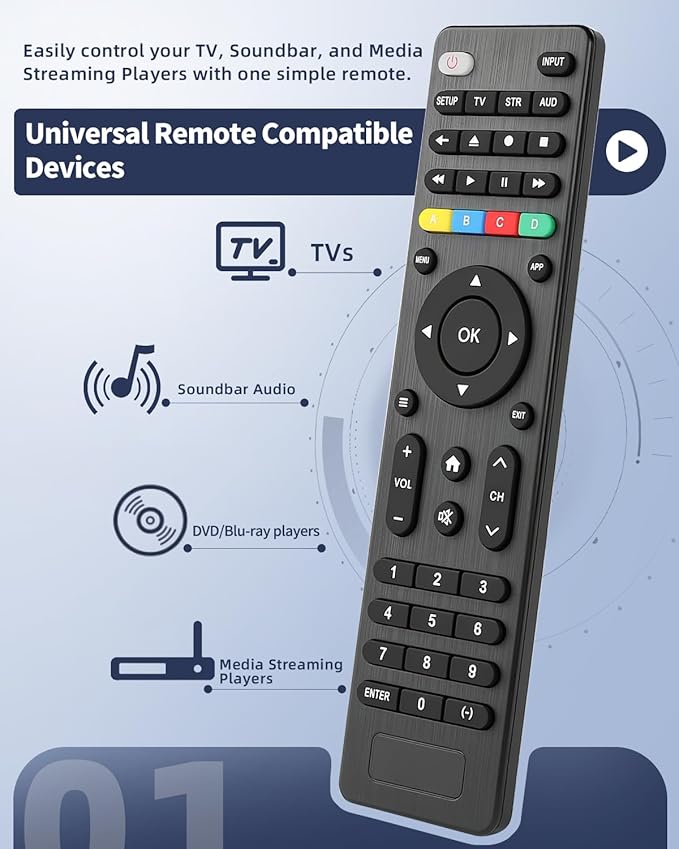 Universal Replacement TV Remote – Compatible - Image 4