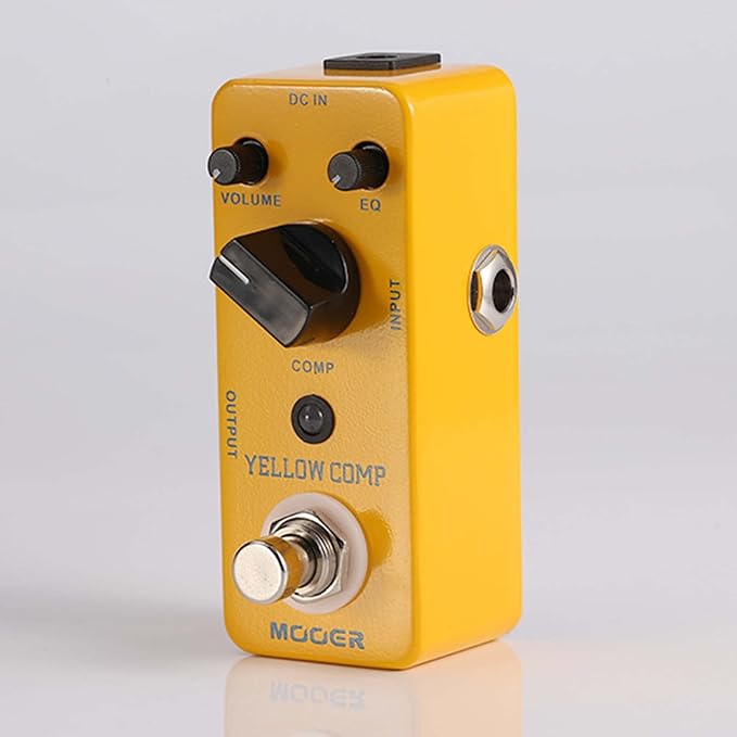 MOOER Yellow Compressor Comp guitar pedal bass compressor, True Bypass guitar - Image 3
