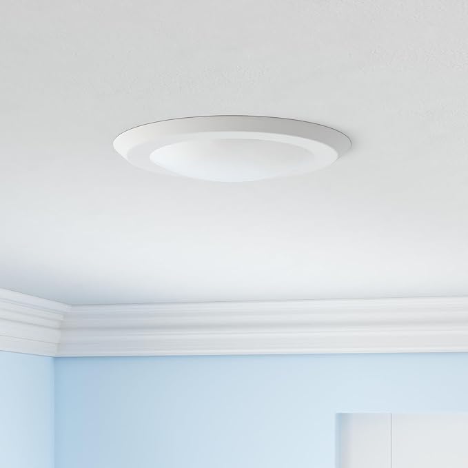 Sunco LED Disc Lights Ceiling 6 Inch, Flush Mount Disk Light, Recessed Can - Image 2