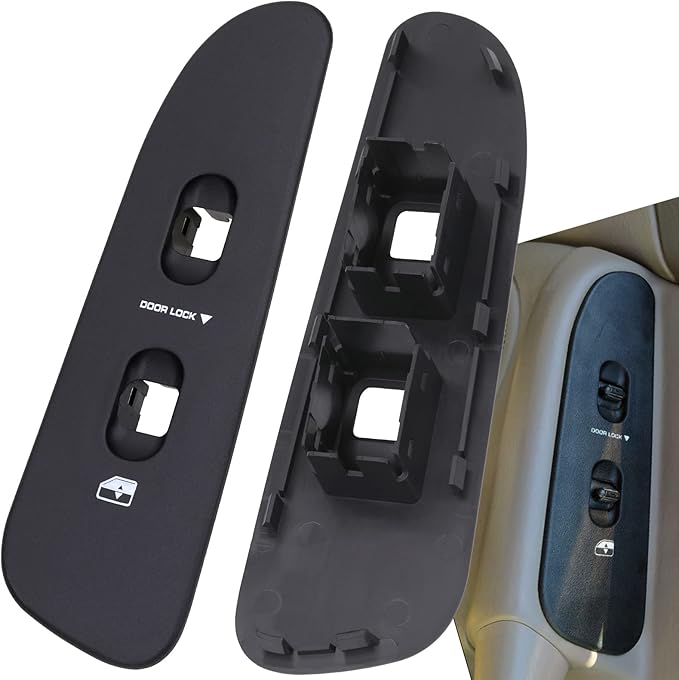 Obaee Driver & Passenger Door Window Control Switch Panel Bezel Compatible - Image 7