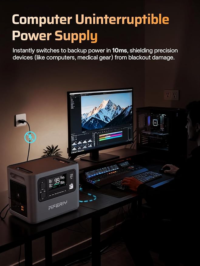 AFERIY 4096Wh Portable Power Station, P280 - Image 6