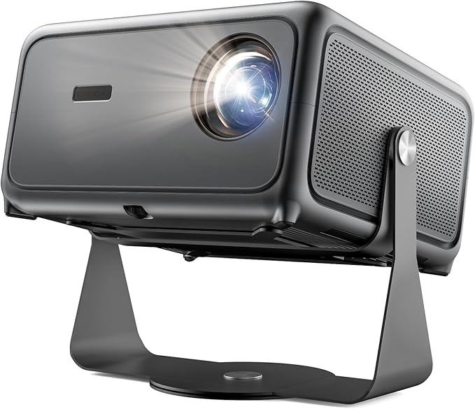 4K Projector with WiFi and Bluetooth, Home Theater 1500 ANSI Lumen Movie by Unknown