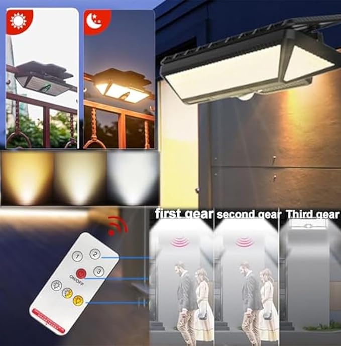 Smartyoyoka Solar Lights Clip On Solar Motion Sensor Lights - Image 7
