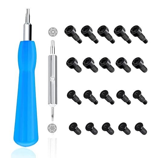 Replacement Screwdriver T6 T15 & + 20Pcs Screws Fit Ring Doorbell 2 3 4 Plus by Unknown