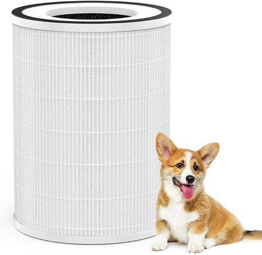 Afloia Washable & Removable Pet Replacement Filter, 360° 3-Stage Filtration by Afloia