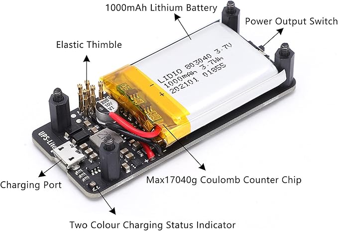 HaloVerde Uninterruptible Power Supply Pi Zero Module - Image 3