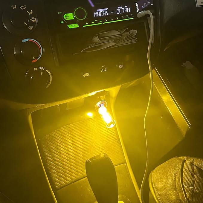 2PCS USB Lights, Retro Automotive Atmosphere Decor Lamp, Car Interior Touch - Image 2