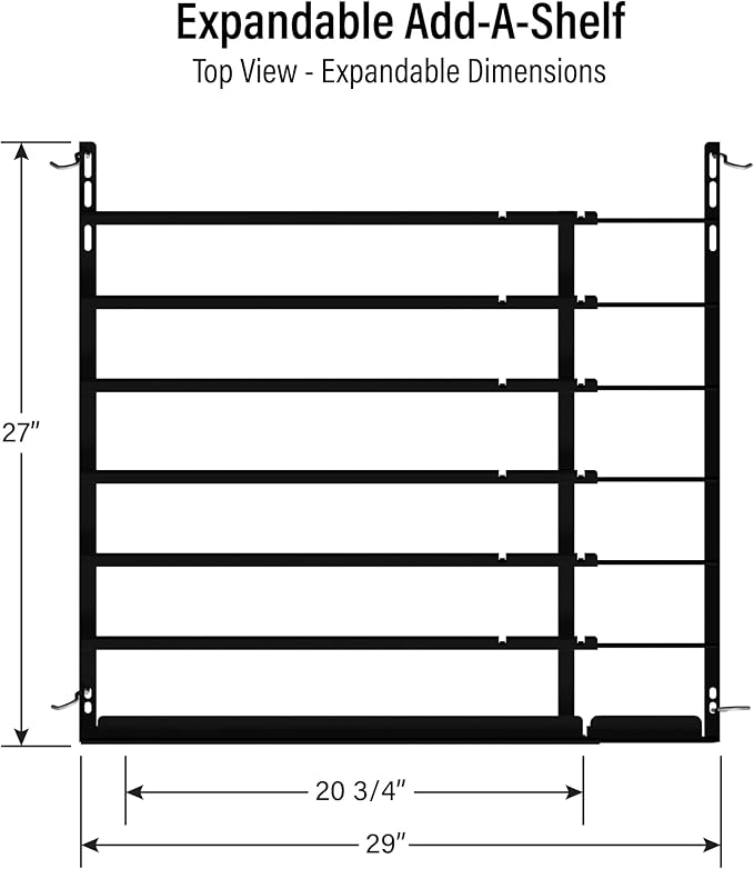 Display Technologies Cold Vault Expandable Add-A-Shelf - Image 2