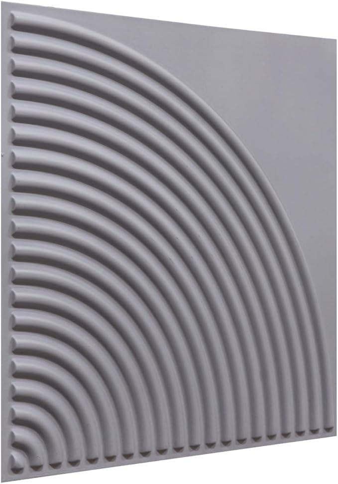 From Plain To Beautiful In Hours 9002 Arc Swell PVC 12 in x 12 in Peel and - Image 2