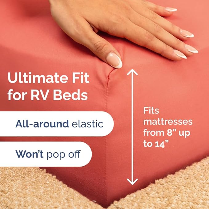RV Short Queen Sheet Set 60 X 75 - Image 3