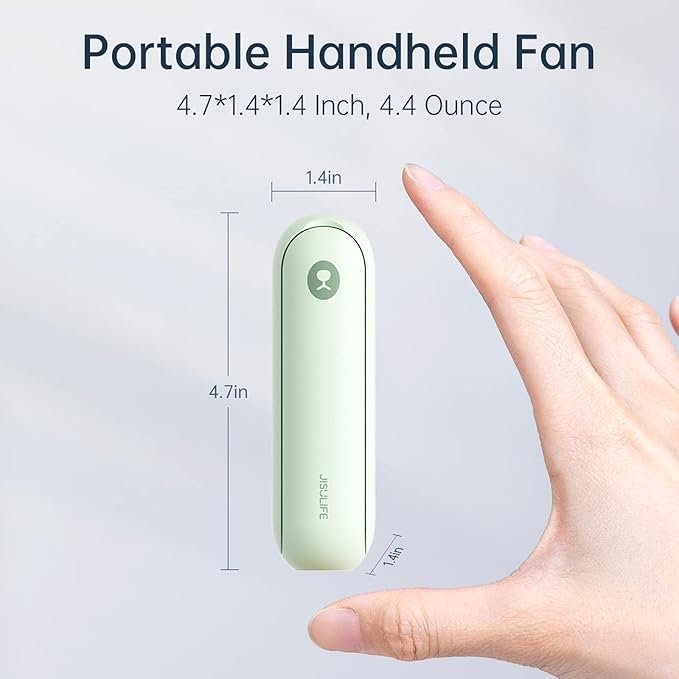 JISULIFE Portable Handheld Fan, Mini 3 In 1 - Image 6