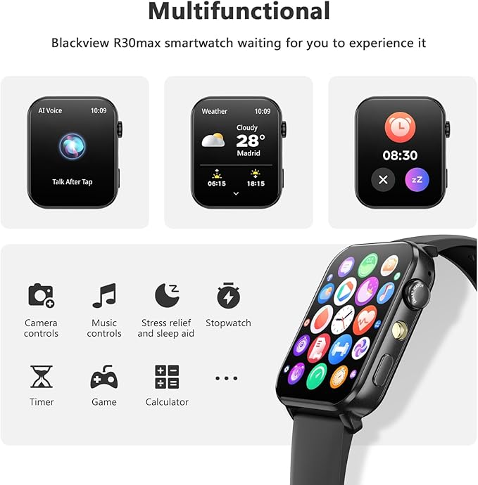 Blackview Smart Watch for Women, 1.91" HD Touchscreen Fitness Watch - Image 7