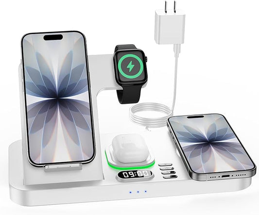 Dual Phone Wireless Charging Station by Feiltik