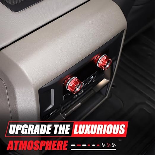 for Hummer EV Accessories Rear Air Conditioner Switch Button Knob Cover - Image 5