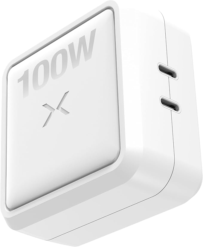 NOCO XGrid X100: 100W USB-C Charger – Dual Port GaN Power Adapter by NOCO